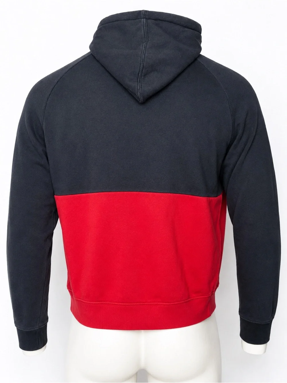Nike Colorblock Hoodie in Black, White & Red